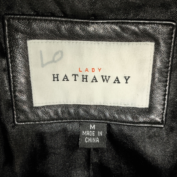 Black Leather Jacket - M - Picture 5 of 5